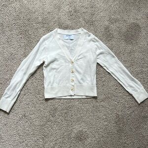 Girls Cropped Sweater - 6/7